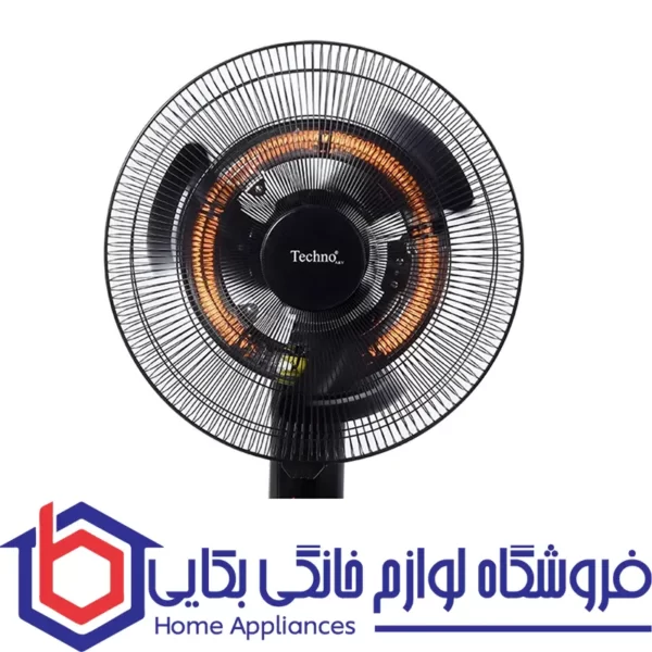 فن هیتر دوکاره تکنو مدل Te-9600