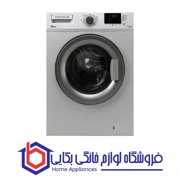 ماشین لباسشویی 8 کیلوگرمی جی پلاس مدل GWM-82B13