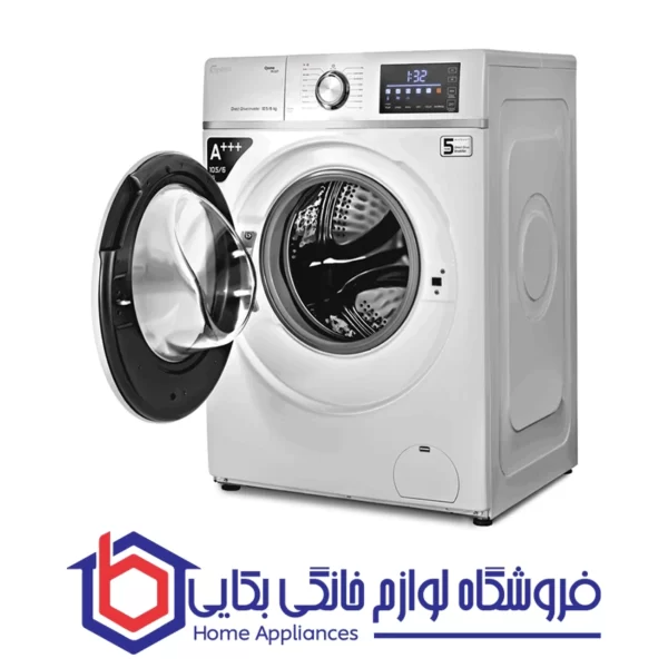 ماشین لباسشویی جی پلاس مدل GWM-MD109W ظرفیت 10.5 کیلوگرم