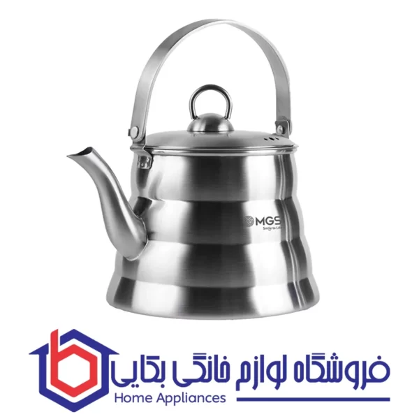 کتری استیل لوله دار MGS مدل 81018 حجم 1.5 لیتری