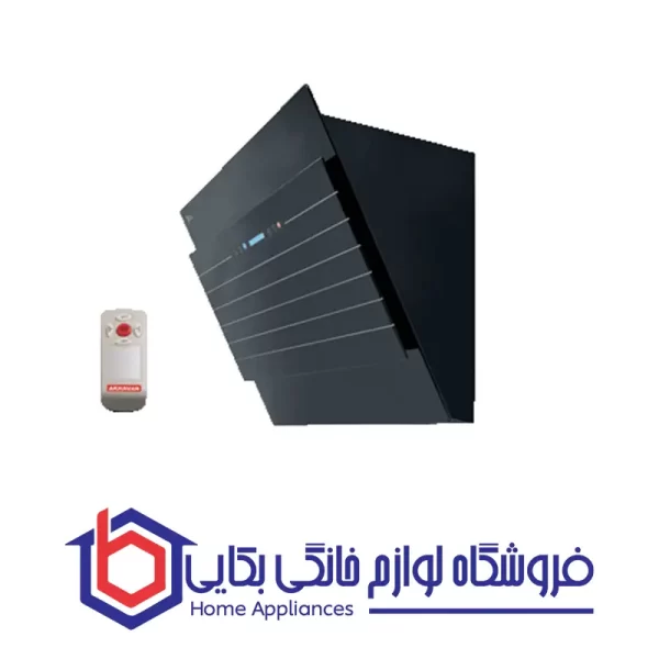 هود شیشه مشکی اخوان مدل H55-T