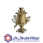 سماور تزیینی عالی نسب مدل آمیتیس آنتیک طرح پیچک 6 لیتری