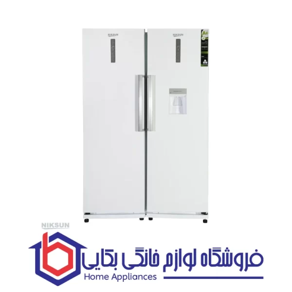 یخچال فریزر دوقلو نیکسان مدل 6020 یخساز اتوماتیک