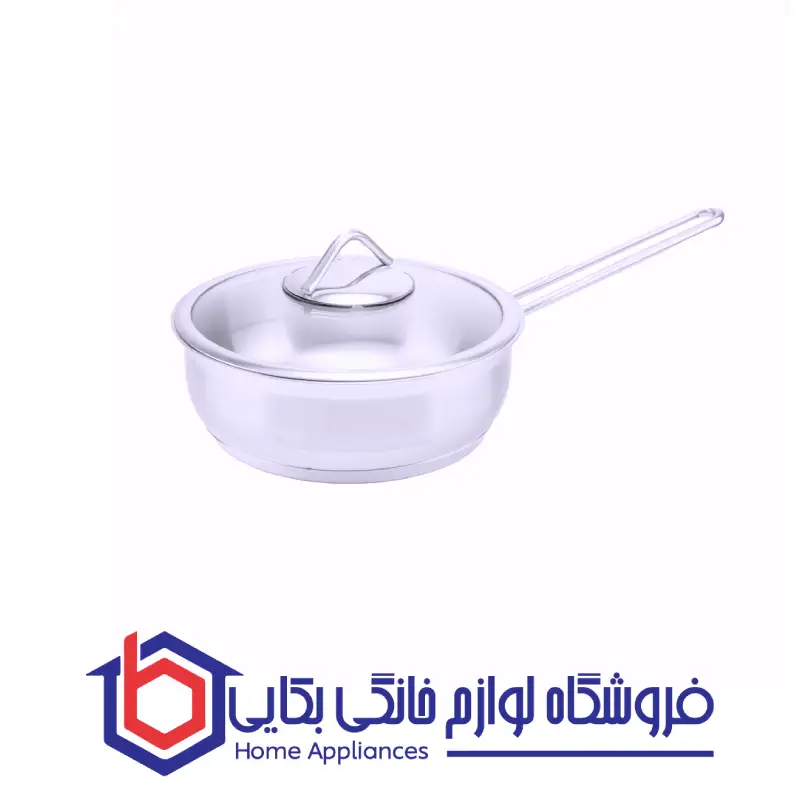 تابه استیل تک دسته سایز 20 ام جی اس