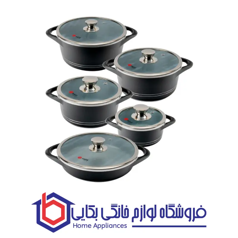 سرویس قابلمه 10 پارچه طرح ایتالیا B ام جی اس