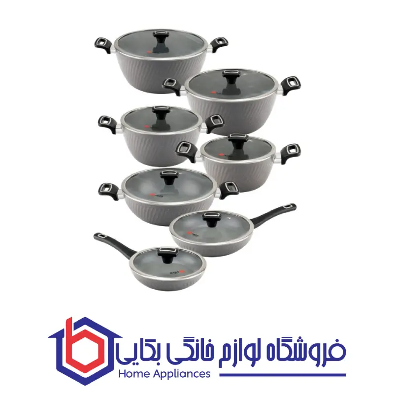 سرویس قابلمه 14 پارچه فورج ام جی اس