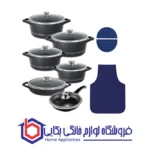 سرویس قابلمه 15 پارچه طرح ایتالیا B ام جی اس
