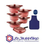 سرویس قابلمه 15 پارچه گرانیت طرح کره ای C ام جی اس