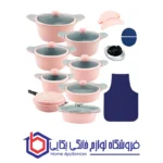 سرویس قابلمه 23 پارچه گرانیت ام جی اس طرح کره ای D