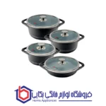 سرویس قابلمه 8 پارچه طرح ایتالیا B ام جی اس