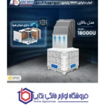 کولر سلولزی 18000 پلیمری نیرو تهویه البرز مدل بالازن 18000U - Image 5
