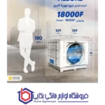 کولر سلولزی 18000 نیرو تهویه البرز مدل روبروزن 18000F - Image 5