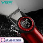 ماشین اصلاح سر و صورت وی جی آر vgr مدل V-001 (قرمز) - تصویر 3