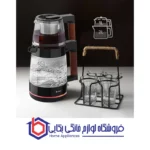 چای ساز شیشه ای اسنوا سری Lux مدل STM-GS1650BK - تصویر 2
