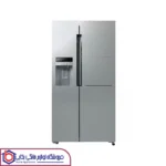 یخچال فریزر ساید بای ساید سری هارمونی مدل SN8-2340SS اسنوا