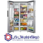 یخچال و فریزر ساید بای ساید پاکشوما مدل SBS RSP 800 - تصویر 2
