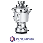 سماور گاز سوز عالی نسب مدل آبتین با پایه باکالیتی - 6 لیتری