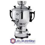 سماور گاز سوز عالی نسب مدل ترنج با پایه باکالیتی - 6 لیتری