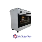 اجاق گاز ۵شعله فردار سفید بست BGC5-1012N - Image 2