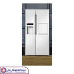 یخچال فریزر ساید بای ساید سری هارمونی مدل SN8-2028GW اسنوا - تصویر 2