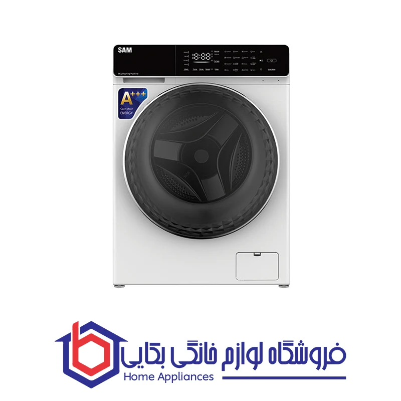 لباسشویی-سام-مدل-P1485-سفید-9-کیلویی.webp لباسشویی سام مدل P1485 سفید 9 کیلویی - Image 1