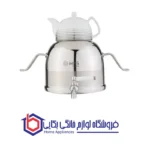 کتری استیل و قوری چینی  MGS K41018