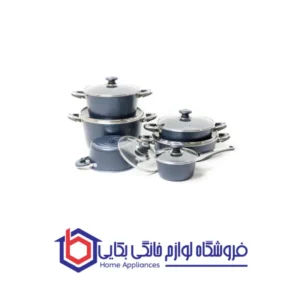 سرویس 12 پارچه کویر مدل ارکیده