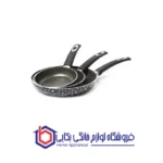 سرویس تابه 3 پارچه کویر مدل اروپا گلدار